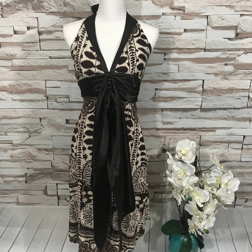 Alyn Paige Halter Dress Sz M (E20)